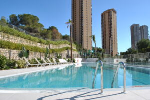 Huur dit appartement in Eagle tower in Benidorm aan de Costa Blanca noord. Heerlijk vakantie en overwinteren.